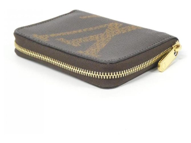 Monedero Zippy Monogram Giant Louis Vuitton Castaño - vista 3