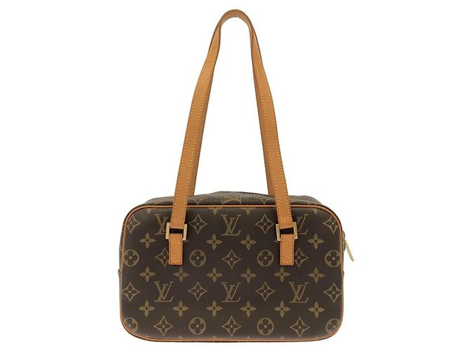 Borsa a tracolla Louis Vuitton Monogram Cite MM M51182 Marrone - vista 2