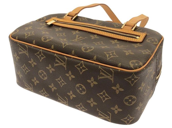 Borsa a tracolla Louis Vuitton Monogram Cite MM M51182 Marrone - vista 3