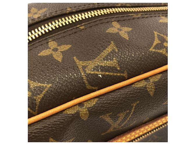 Borsa a tracolla Louis Vuitton Monogram Cite MM M51182 Marrone - vista 4