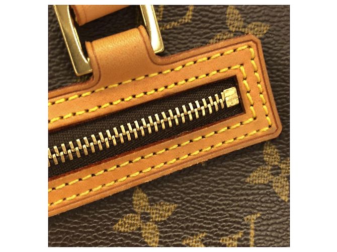 Borsa a tracolla Louis Vuitton Monogram Cite MM M51182 Marrone - vista 5