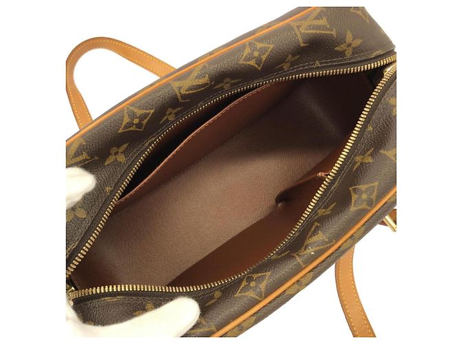 Borsa a tracolla Louis Vuitton Monogram Cite MM M51182 Marrone - vista 8