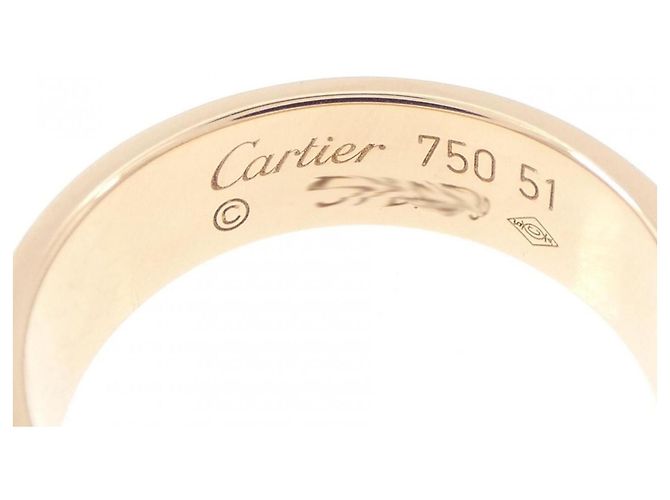 Anello Cartier Love in oro rosa D'oro - vista 3