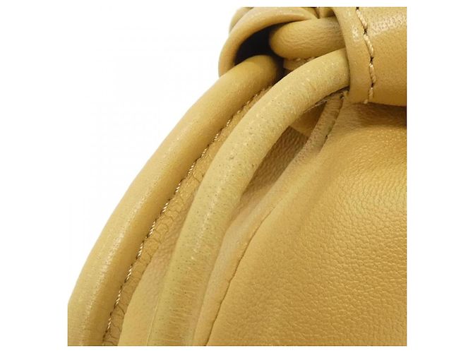 Borsa Mini Loewe Flamenco Giallo - vista 7