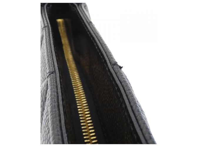 Borsa Chanel 1804 in pelle di vitello granulata nera Nero - vista 6