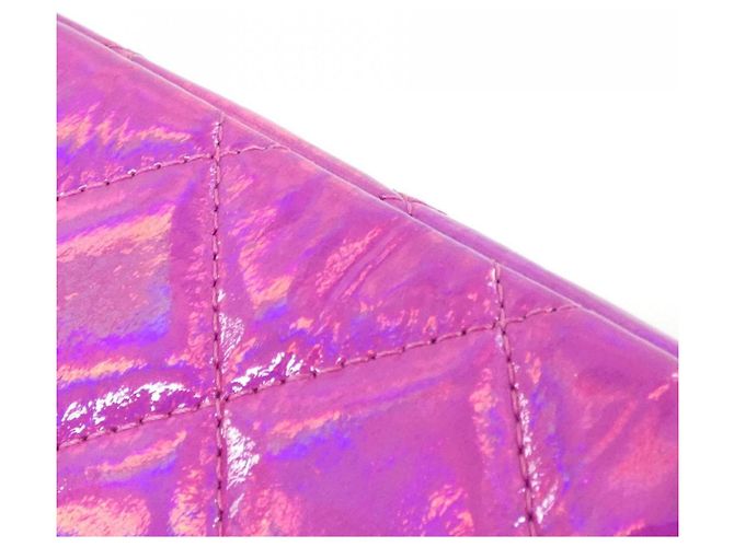 Borsa a tracolla Chanel AP3691 in pelle di capra rosa - vista 4