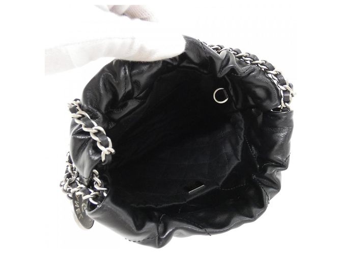 Borsa Chanel 22 Line MINI Nero - vista 6