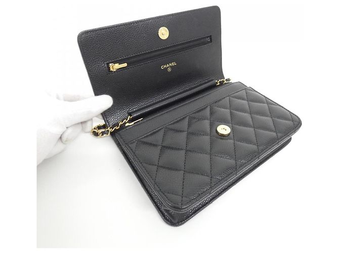 Chanel Timeless Classic Line AP0250 Chain Wallet Nero - vista 6