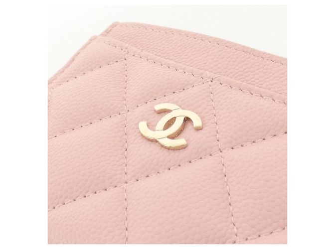 Tarjetero Chanel Timeless Classic Line Rosa - vista 3