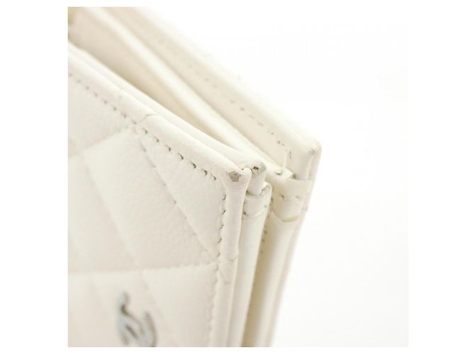 Cartera Chanel Timeless Classic Line AP3178 Blanco - vista 4