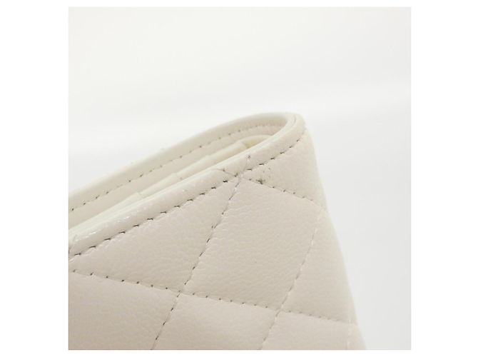 Cartera Chanel Timeless Classic Line AP3178 Blanco - vista 5