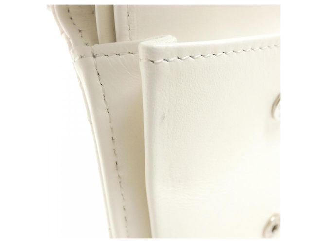 Cartera Chanel Timeless Classic Line AP3178 Blanco - vista 8