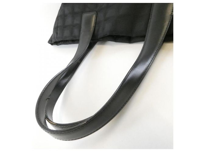Borsa Chanel Travel Line 15991 Nero - vista 4