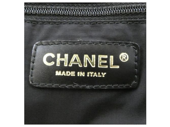 Borsa Chanel Travel Line 15991 Nero - vista 7