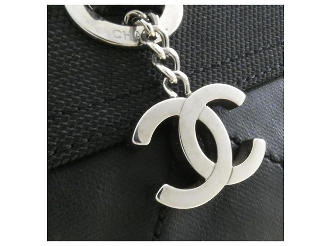 Borsa Chanel Paris Biarritz Line Nero - vista 5