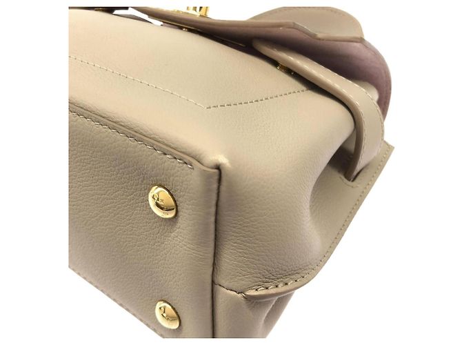 Borsa Louis Vuitton Lockme Ever MINI Grigio - vista 3