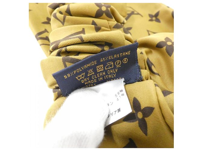 Diadema Louis Vuitton Monogram Reverse Castaño - vista 4