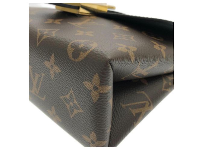 Borsa Louis Vuitton Monogram Rocky BB Marrone Nero - vista 3