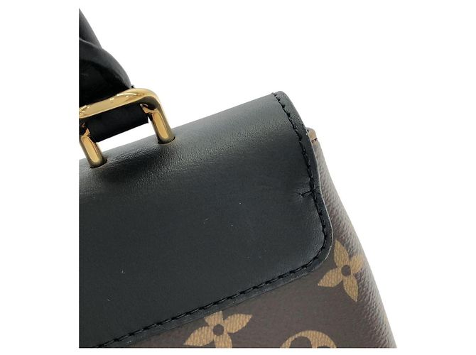 Borsa Louis Vuitton Monogram Rocky BB Marrone Nero - vista 5