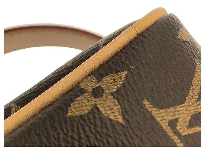Necessaire Louis Vuitton Monogram Locker Marrone - vista 4
