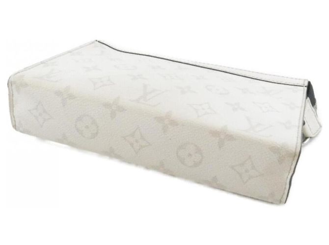 Borsa a tracolla e portafoglio portatile Louis Vuitton Taigarama Gaston Bianco Crudo - vista 3