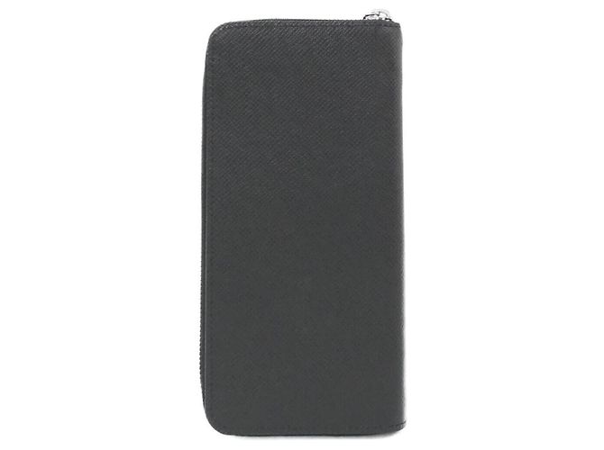 Louis Vuitton Taiga Zippy Wallet Black - view 2