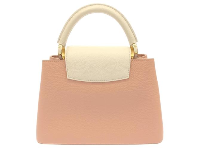 Borsa Louis Vuitton Capucines BB Beige - vista 2