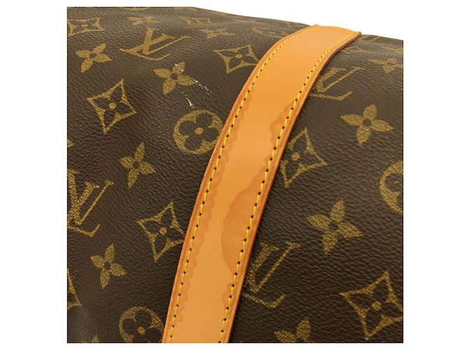 Borsa Boston Louis Vuitton Monogram Keepall 45cm Marrone - vista 2
