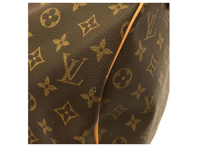 Borsa Boston Louis Vuitton Monogram Keepall 45cm Marrone - vista 3