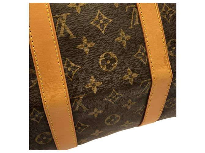 Borsa Boston Louis Vuitton Monogram Keepall 45cm Marrone - vista 6