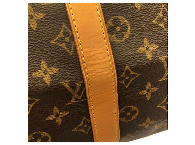 Borsa Boston Louis Vuitton Monogram Keepall 45cm Marrone - vista 7