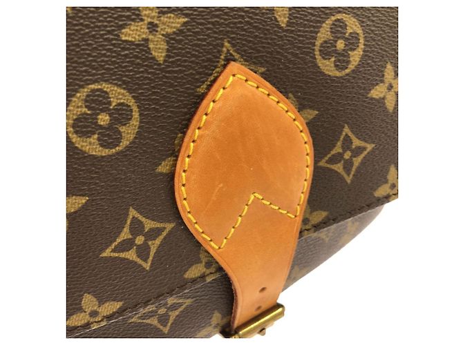 Borsa a tracolla Louis Vuitton Monogram Cartouchiere Marrone - vista 5