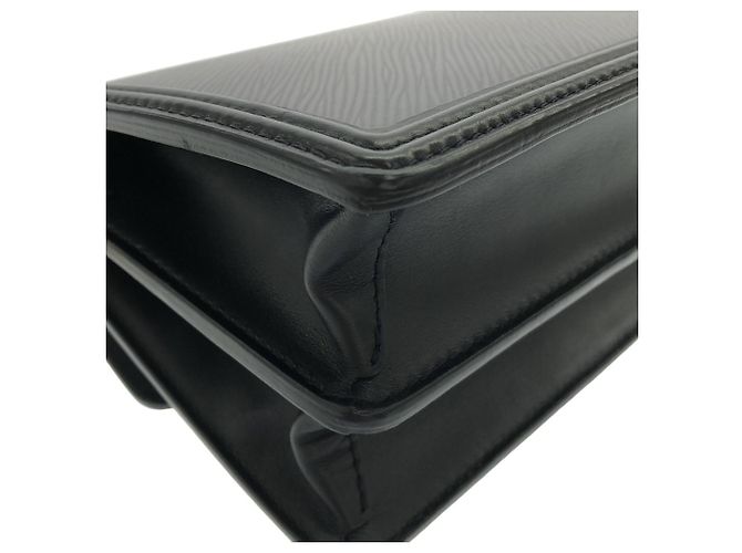 Borsa a spalla MINI Louis Vuitton Epi Dauphine Nero - vista 3
