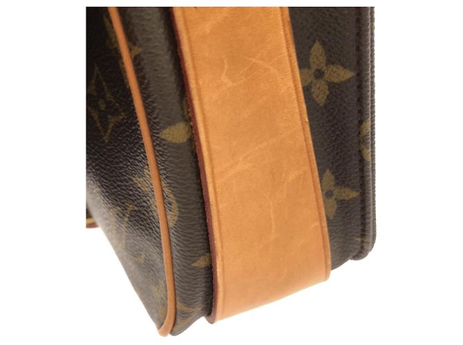 Borsa a tracolla Louis Vuitton Monogram Cartouchiere Marrone - vista 8
