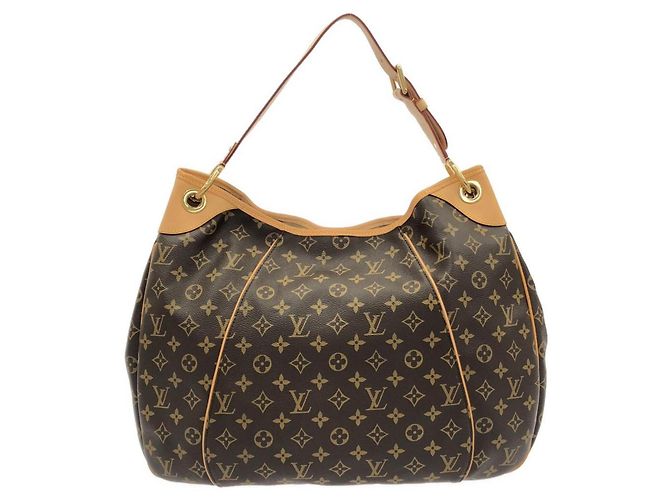 Borsa a tracolla Louis Vuitton Monogram Galliera GM Marrone - vista 2