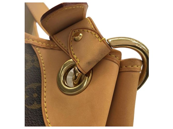 Borsa a tracolla Louis Vuitton Monogram Galliera GM Marrone - vista 5