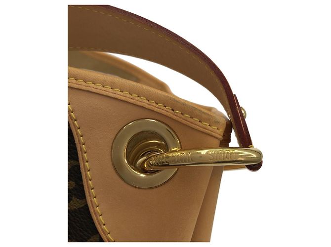 Borsa a tracolla Louis Vuitton Monogram Galliera GM Marrone - vista 6