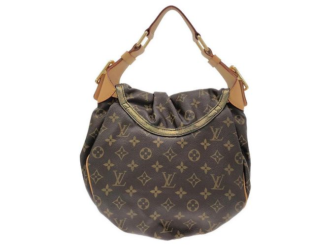 Borsa Louis Vuitton Monogram Kalahari PM Marrone - vista 2