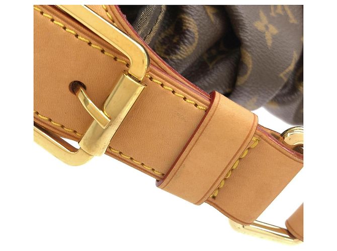 Borsa Louis Vuitton Monogram Kalahari PM Marrone - vista 7