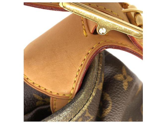 Borsa Louis Vuitton Monogram Kalahari PM Marrone - vista 9