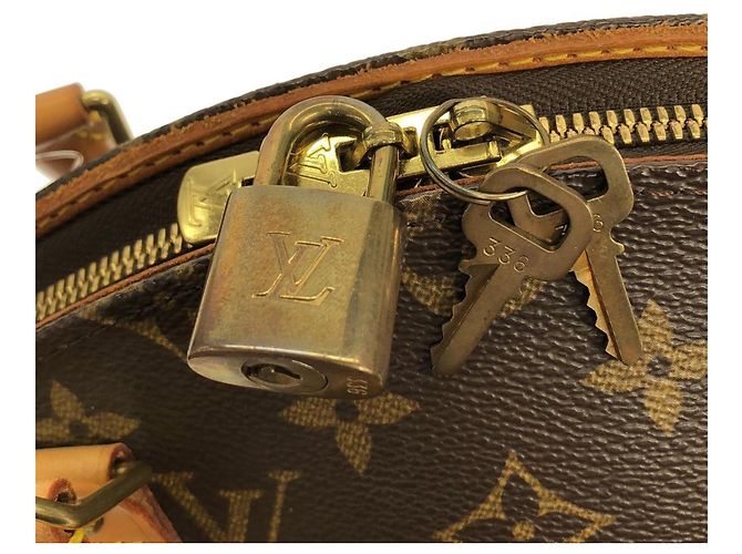 Borsa Louis Vuitton Monogram Ellipse PM Marrone - vista 7
