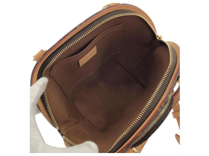 Louis Vuitton Monogram Ellipse PM Handtasche Braun - Ansicht 8