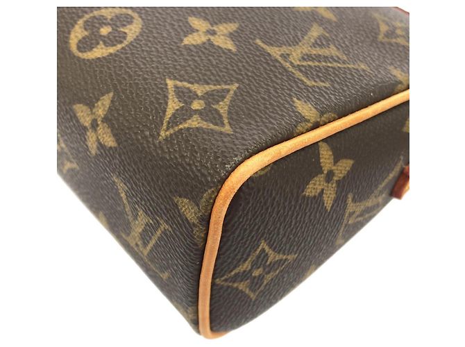 Borsa Louis Vuitton Monogram Recital Marrone - vista 3