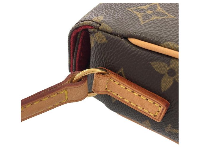 Borsa Louis Vuitton Monogram Recital Marrone - vista 4