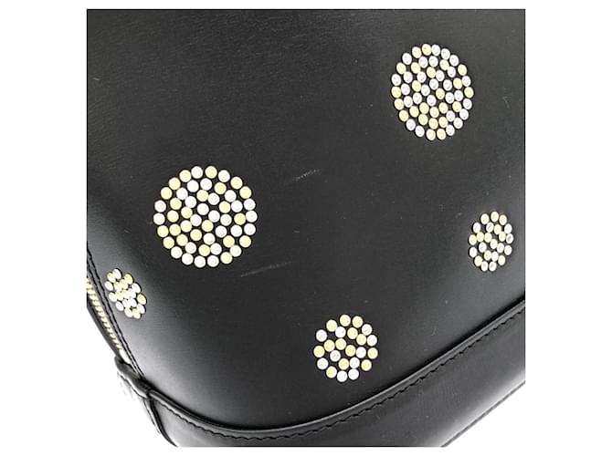 Borsa Louis Vuitton Monogram Reverse Alma PM Nero - vista 8