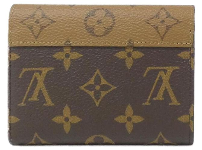 Louis Vuitton Monogram Reverse Portefeuille Victorine Wallet Marrone - vista 2