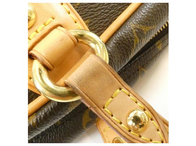 Borsa a spalla Louis Vuitton Monogram Montorgueil PM M95565 Marrone - vista 7