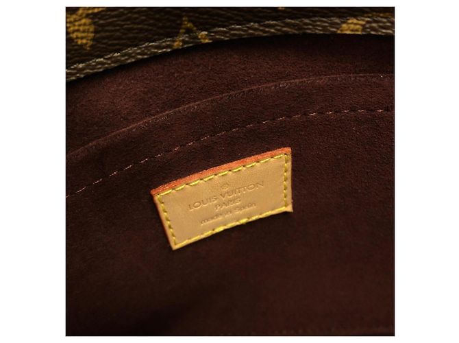 Borsa Louis Vuitton Monogram Montaigne MM Marrone - vista 10