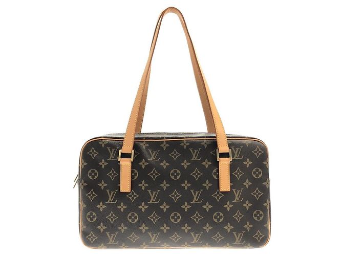 Bolso de hombro Louis Vuitton Monogram Cite GM Castaño - vista 2
