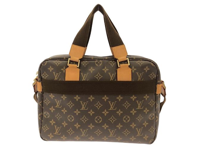 Borsa Louis Vuitton Monogram Bosphore M40043 Marrone - vista 2
